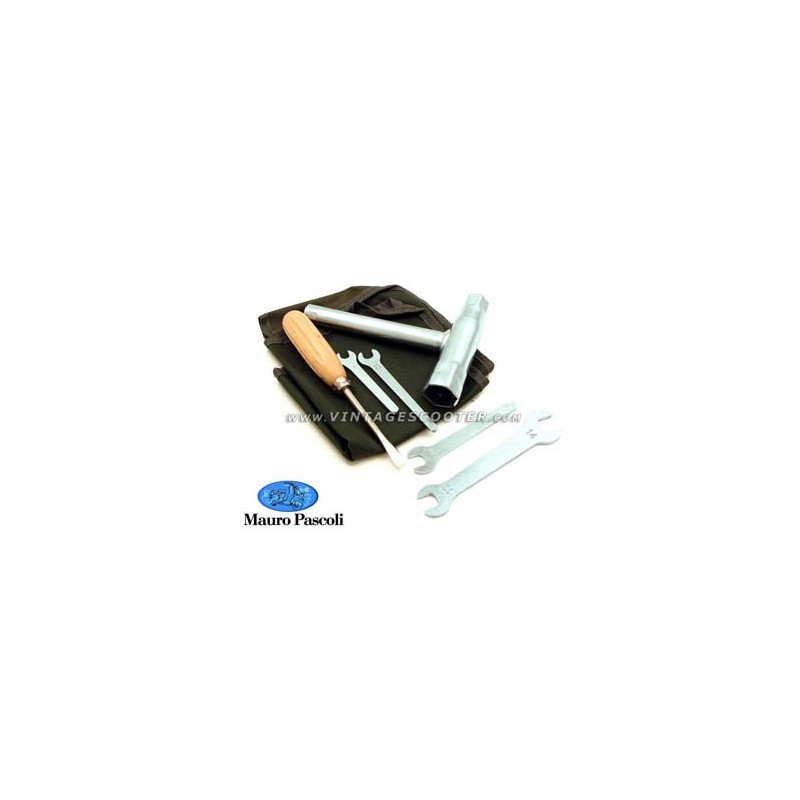 Trousse à outils type origine outils zingués Vespa  1948-63 